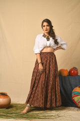 Block Print Skirt for Women - pacificexportsimports - #tag1#