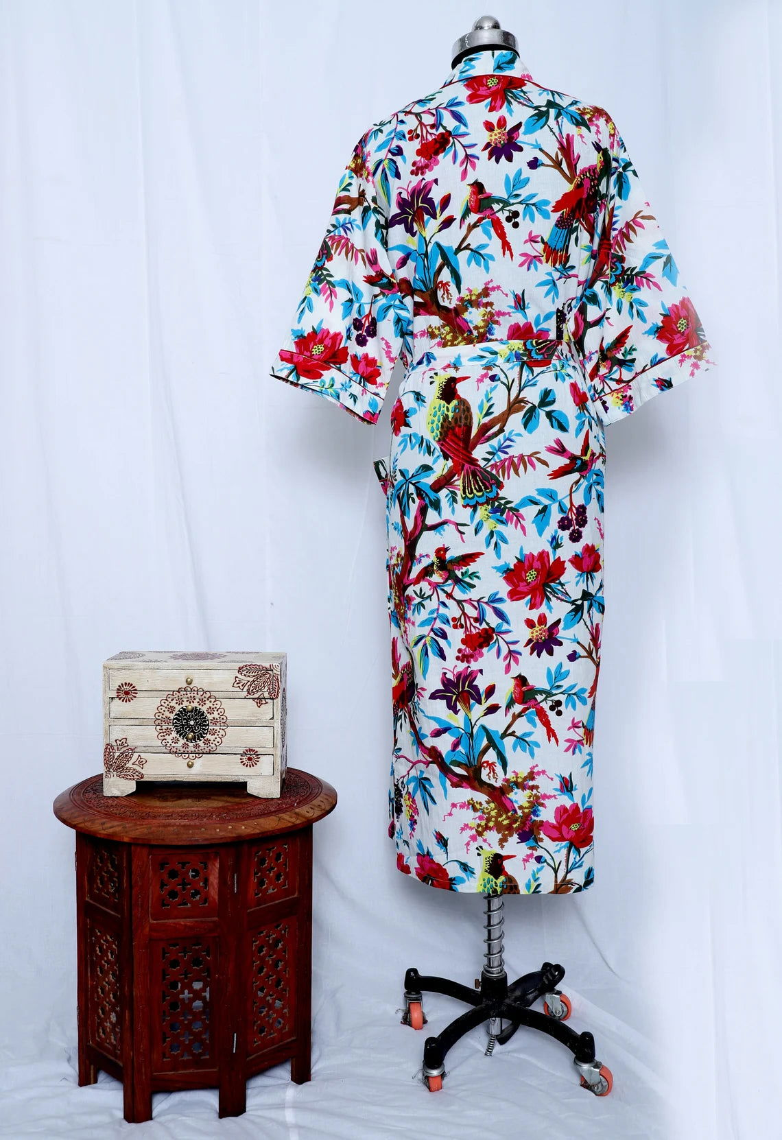 Cotton kimono Robe Women - pacificexportsimports - #tag1#