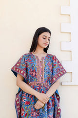 Floral Print Kaftan Dress for Women - pacificexportsimports - #tag1#