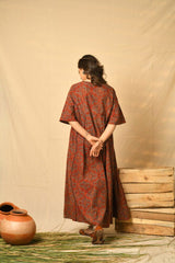 Hand Block Print Maxi for Women - pacificexportsimports - #tag1#