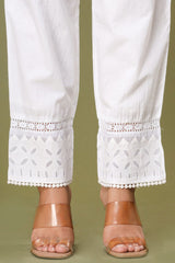 Ice White Laced Cut Work Pant - pacificexportsimports - #tag1#