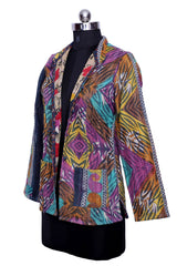 Indian Handmade Vintage Kantha Open Jacket - pacificexportsimports - #tag1#