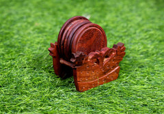 Wooden Handmade Tea Coaster - pacificexportsimports - #tag1#