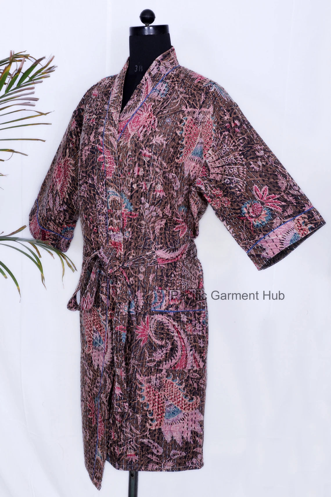 Winter Cotton Kimono Robe Short Kimino – pacificexportsimports