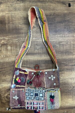 Handcrafted Patchwork Sling Bag